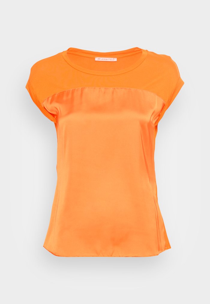 Chemises Anna Field BASIC Orange Femme | IPS-4450533